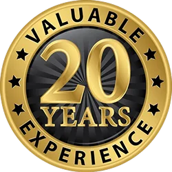 20 Years Experience